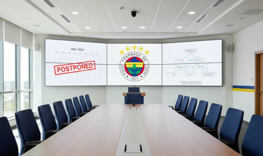Fenerbahçe’nin Yüksek Divan Kurulu Toplantısının Ertelenmesi Hakkında Bilgiler