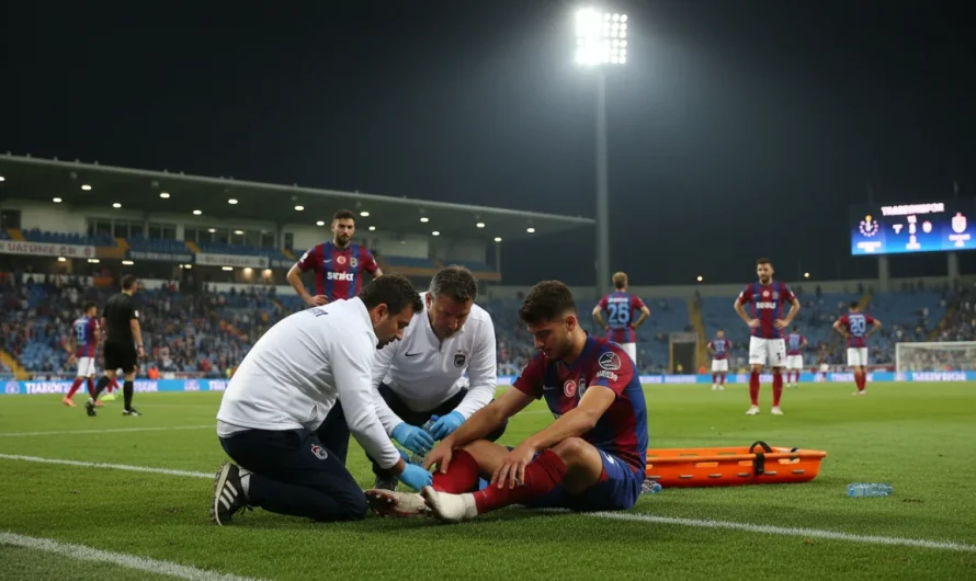 Trabzonspor’un Galatasaray Maçı Öncesi Batagov Sakatlığı Krizi