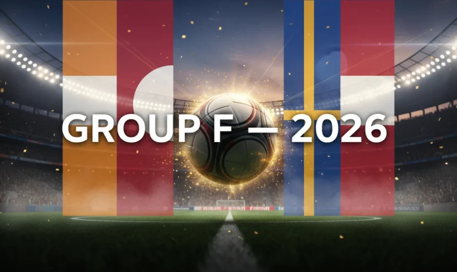 2026 Dünya Kupası F Grubu: Futbolun Dört Kıtasından İki Yüzler