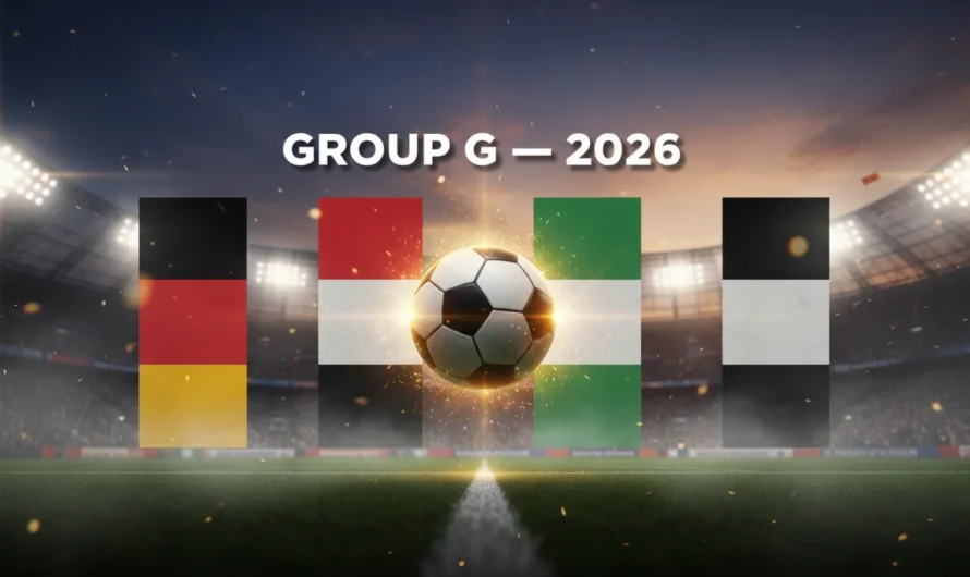 2026 Dünya Kupası G Grubu: Belçika’nın Hâkimiyeti, Mısır’ın Mücadelesi ve Sürpriz Adaylar