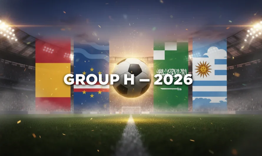 2026 Dünya Kupası H Grubu Analizi: İspanya’nın Hâkimiyeti, Uruguay’ın Dönüşümü ve Cape Verde’nin Yükselişi